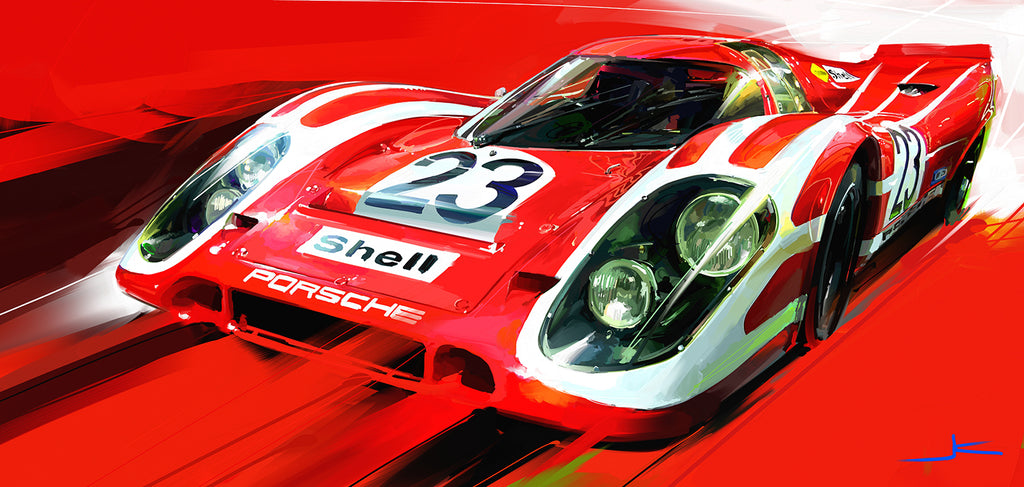 Porsche 917K - 1970 Le Mans Winner - Salzburg Livery