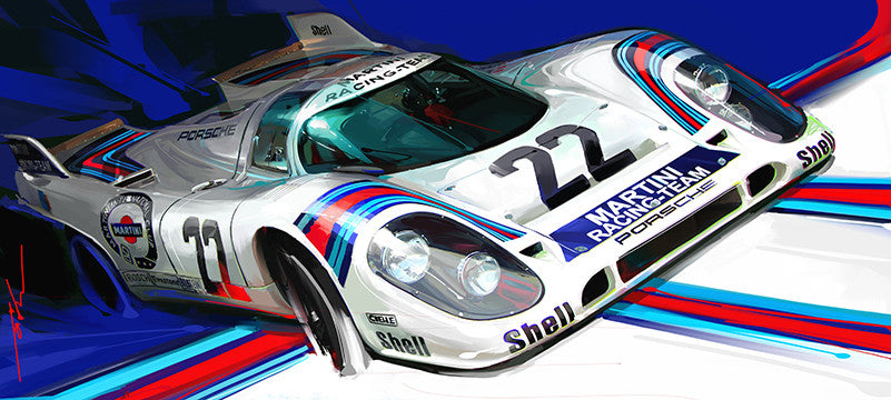 Porsche 917 K Team Martini Racing #22, Winner 24 Hours Le Mans 1971