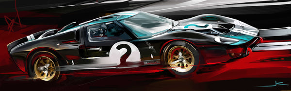 Ford GT40 MK II #2 24 hours of Le Mans
