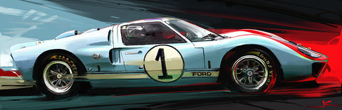 Ford GT40 MK II #1 24 hours of Le Mans